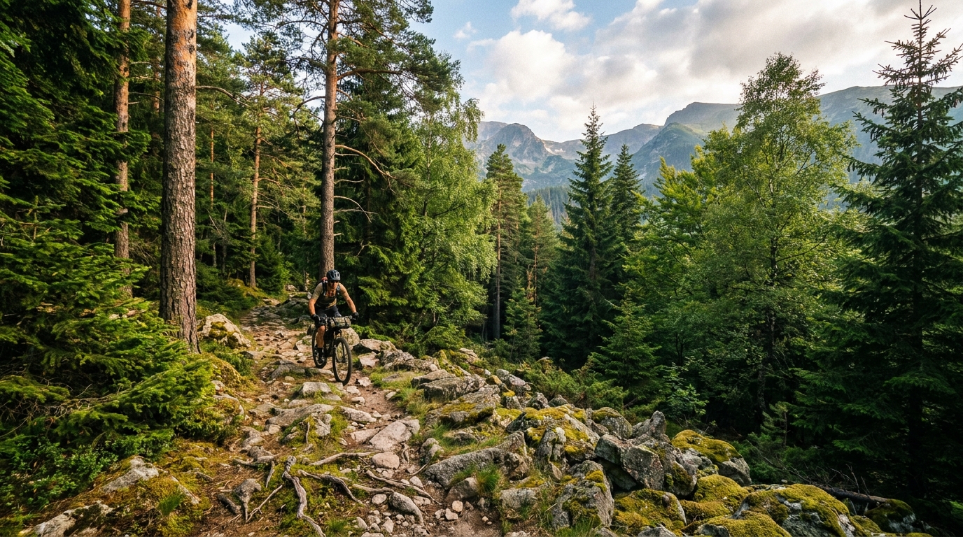 Планински пейзаж от маршрута Рила Планинска Обиколка